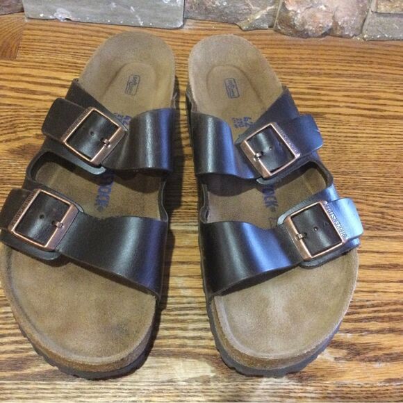 BIRKENSTOCK Arizona Oiled Leather Men’s - Picture 1 of 9